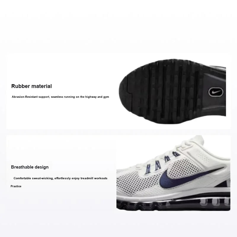 POIZON Nike Air Max 2013 Low top Casual Running Shoes Men's White HF3660-101