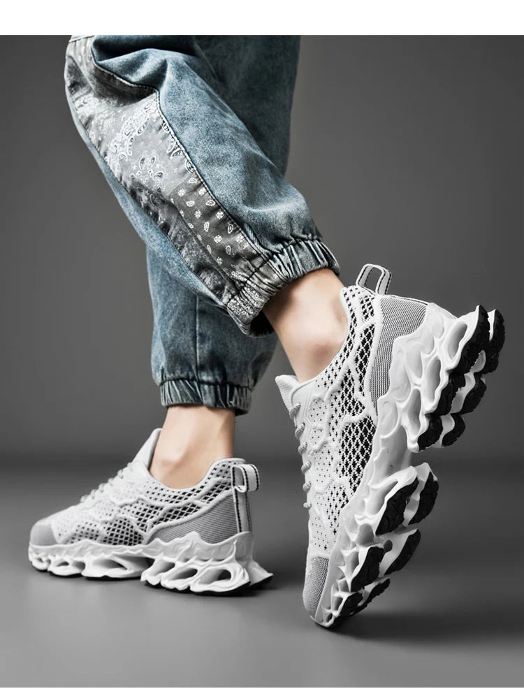 Herresko sneakers afslappede sko til mænd tenis luksussko trainers Race åndbare sko modeslippers løbesko til mænd