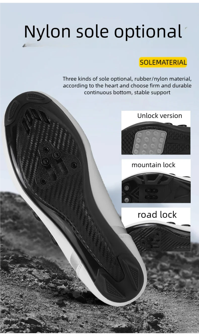 Speed Cycling Sneakers Road Bike Shoes Men Women Sports Route Cycling Shoes Self-locking Racing Bicycle Cleats SPD