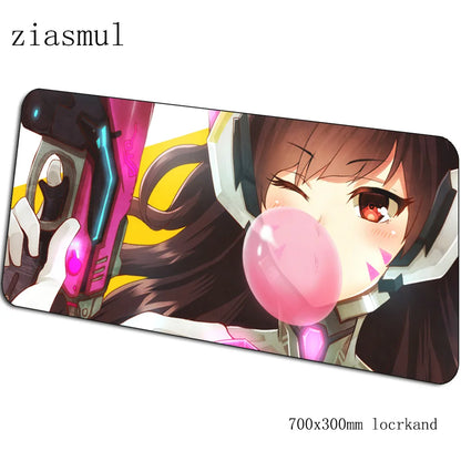 DVA-pelihiirimatto 70x30cm XL, gaming-hiirimatto PC:lle ja kannettavalle, suloinen pöytämatto pelaamiseen, joululahja pelaajalle, pelimatto, gamepad