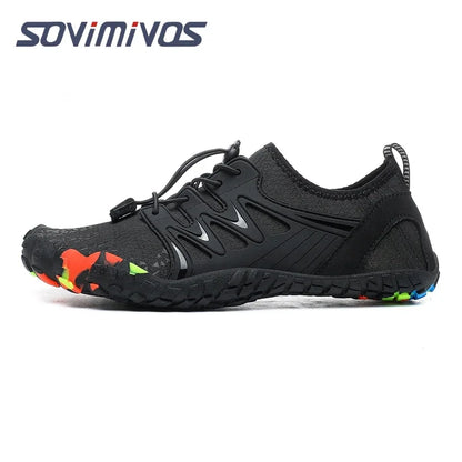 Men's Trail Running Shoes, Lightweight Athletic Zero Drop Barefoot Shoes Non-Slip Outdoor Walking Minimalist Shoes for Women