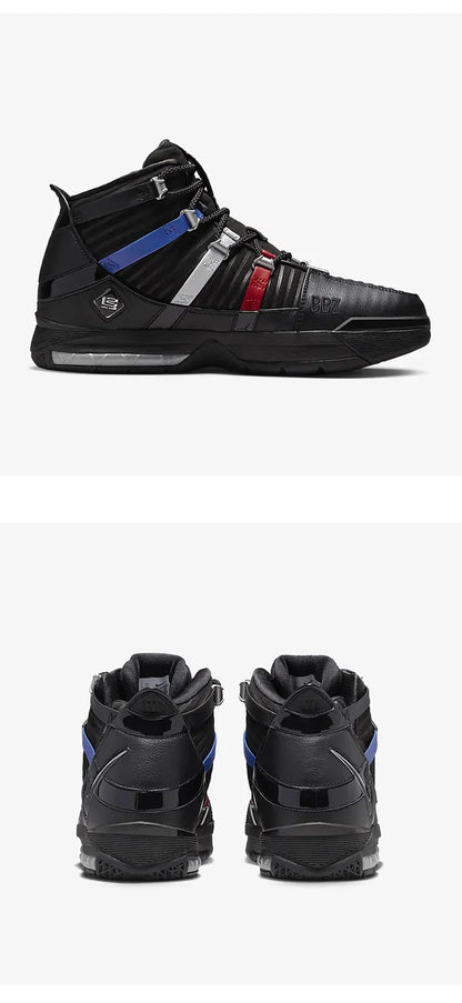 Nike Genuine Zoom LeBron III QS Men's New Basketball Shoes DO9354-001
