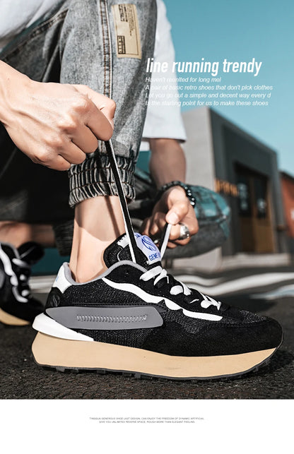 Herrenschuhe, Sneaker, Herren-Tennisschuhe, Luxusschuhe, Herren-Freizeitschuhe, Laufschuhe, atmungsaktive Schuhe, modische Loafer, Laufschuhe für Herren