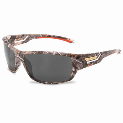 Ochelari de soare LOISRUBY cu lentile polarizate, camuflați, pentru ciclism, șofat, activități în aer liber, protecție Tacakle, sport, pescuit și alergare