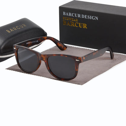Ochelari de soare sport pentru bărbați și femei marca BARCUR, cu ramă ultra-ușoară din PC de înaltă calitate, protecție UV400, pentru activități în aer liber, conducere și ciclism