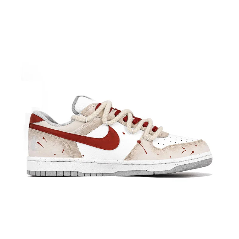 Custom Sneakers Nike Big - Year of the Horse Chinese Style Retro Low-Top Men's Sneakers