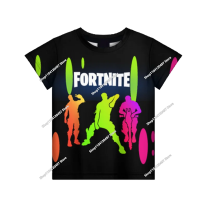 2025 3D New Children's Anime Fortnite Printed Sweater Series Pullover Generation Tide Brand Hoodie Gift