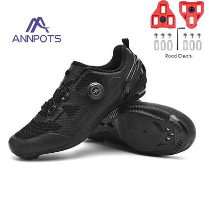 Professional Men Mtb Cycling Shoes White Racing Self-Locking 2024 Speed Road SPD Bicycle Sneakers New Women Flats Cleats Shoes