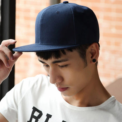 Men Women Multi Color Baseball Cap Peaked Cap Streetwear Hip hop Dad Hat wide Flat Brim Snapback Hat Outdoor Sun Hats for adult