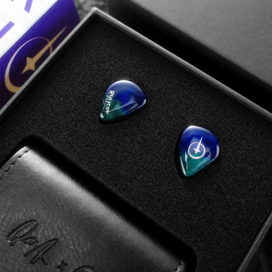 Nouveaux écouteurs intra-auriculaires QoA X 7th Acoustics Ryusei avec un seul transducteur dynamique plaqué or nano et câble HiFi