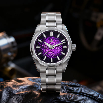 Watchdives WD0003C 38mm Watch VH31 Sweep Seconds Quartz Movement Stainless Steel Watch Elementum Original Design Men Wristwatch