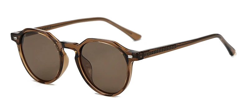 Ochelari de soare de modă Peekaboo TR90, UV400, pentru femei, verzi și maro, polarizați, pentru bărbați și femei, din acetat, unisex, stil de vară