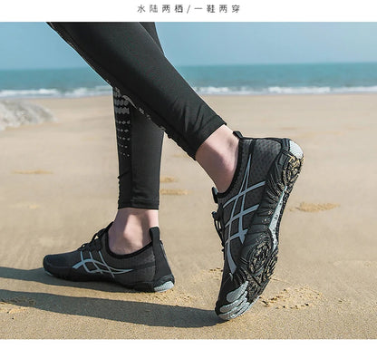 Aqua Shoes Herr Vattenskor Barfota strandskor Unisex Snabbtorkande utomhusskor Träningsskor Gymskor Sneakers Storlek 35–46