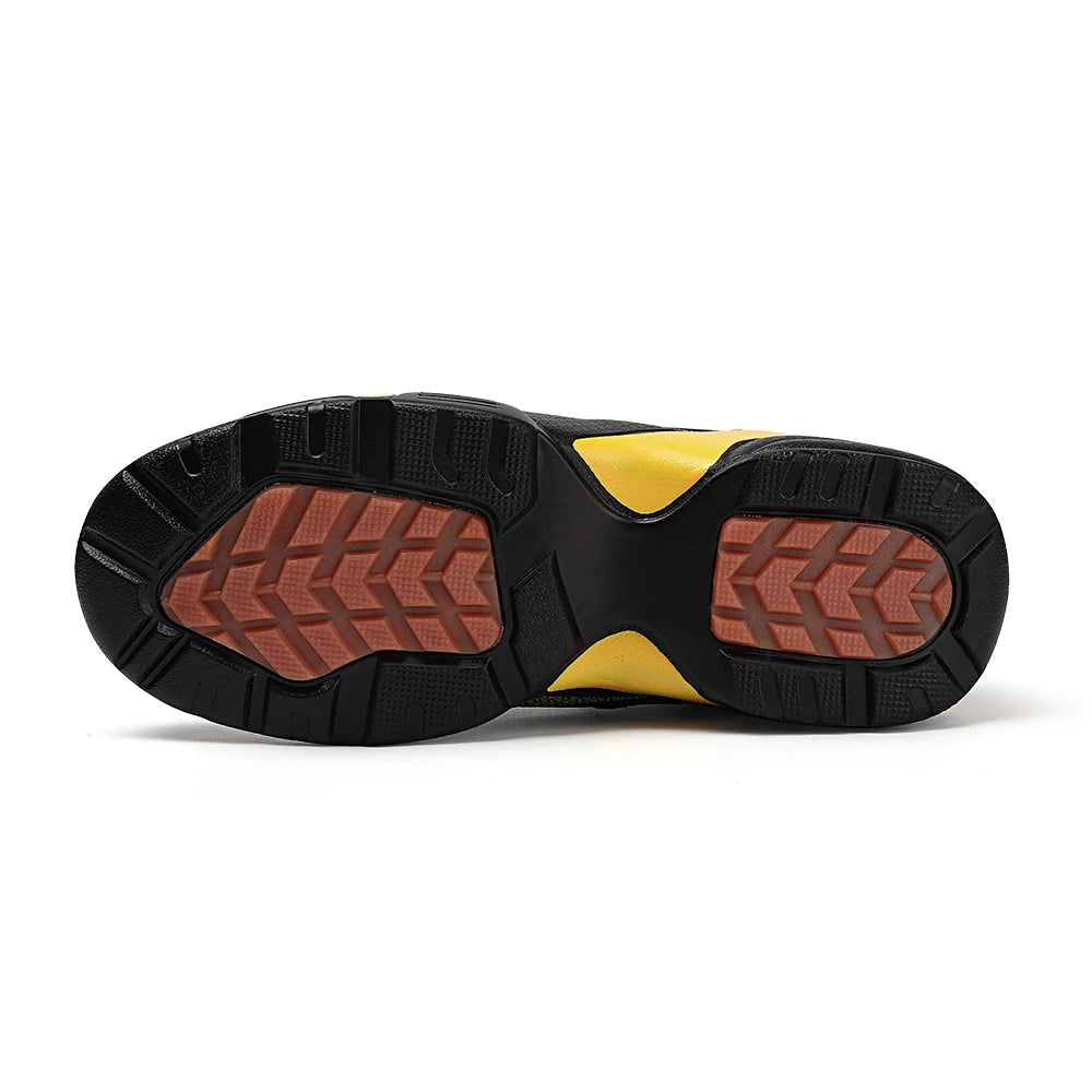 Sapatilhas modernas color block de tamanho grande para homem, confortáveis, antiderrapantes, com atacadores, casuais e duráveis, para atividades ao ar livre masculinas