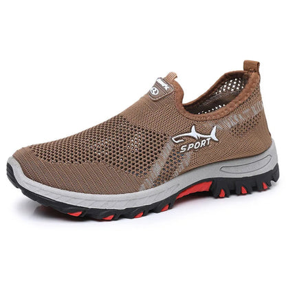 Zomerse herensneakers sportieve mesh herenschoenen ademende sportschoenen canvas lichtgewicht sneakers goedkope schoenen uitverkoop