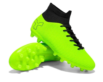 Chaussures de football pour hommes, modèle original, résistantes, pour terrain gazonné, crampons, antidérapantes, de haute qualité, confortables, chaussures de football pour activités de plein air.