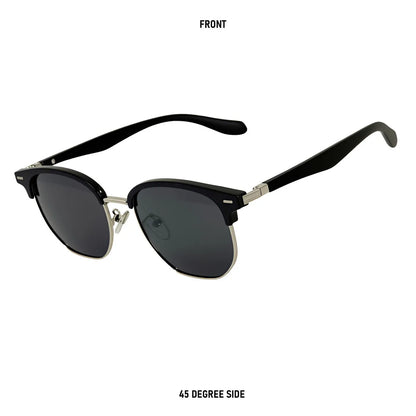 Ochelari de soare polarizați pentru bărbați, lentile semi-fără ramă, ochelari de soare vintage retro pentru femei, ochelari de soare la modă pentru vacanță, Gafas De Sol Hombre