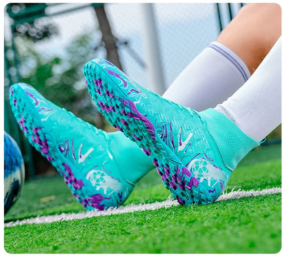New Men's Professional Soccer Shoes Non-slip Football Boots Unisex Breathable Futsal Sports New Cleats Drop Shipping Ultralight