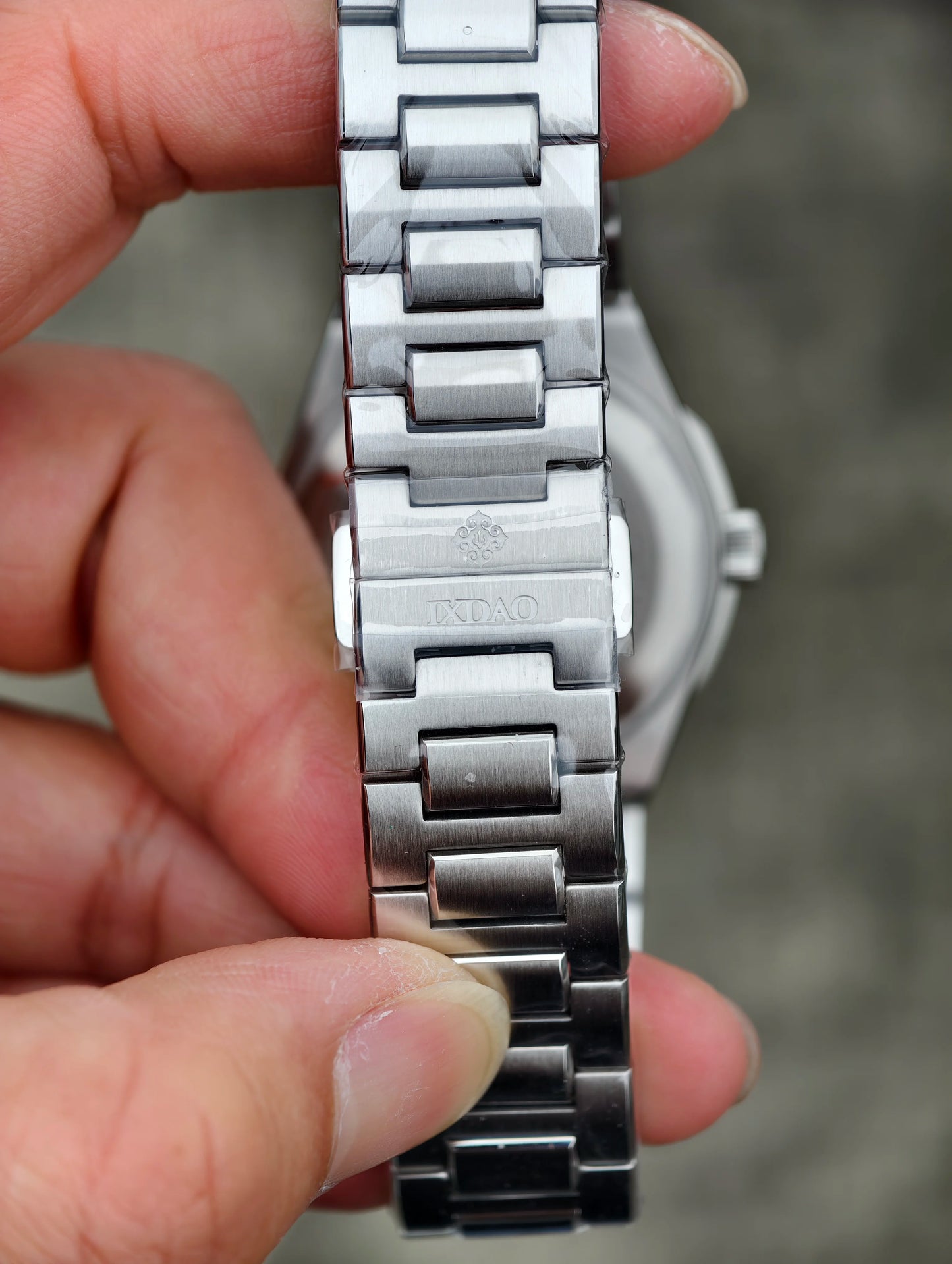 IX&DAO 2026 neue Warrior 37mm Herren-Automatikuhr, mechanisch, Emaille-Zifferblatt, Miyota 9015, Saphirglas, Edelstahl, wasserdicht bis 10Bar