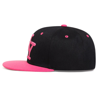 Unisex NY Letter Embroidery Hip-hop Hats Spring Autumn Outdoor Adjustable Casual Baseball Caps Sunscreen Hat Sports Cap