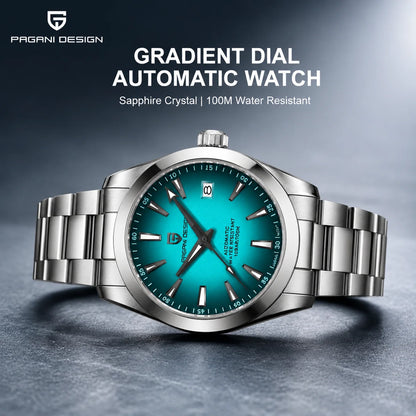 PAGANI DESIGN Luxury Business 40MM Men's Mechanical Watch Top Luxury Sapphire Glass Men's Automatic Watch 100M Waterproof