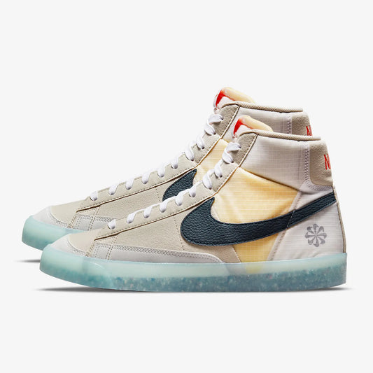 Nike Genuine Blazer Men's and Women's High Top Jelly Bottom Classic Board Shoes DH4505-200