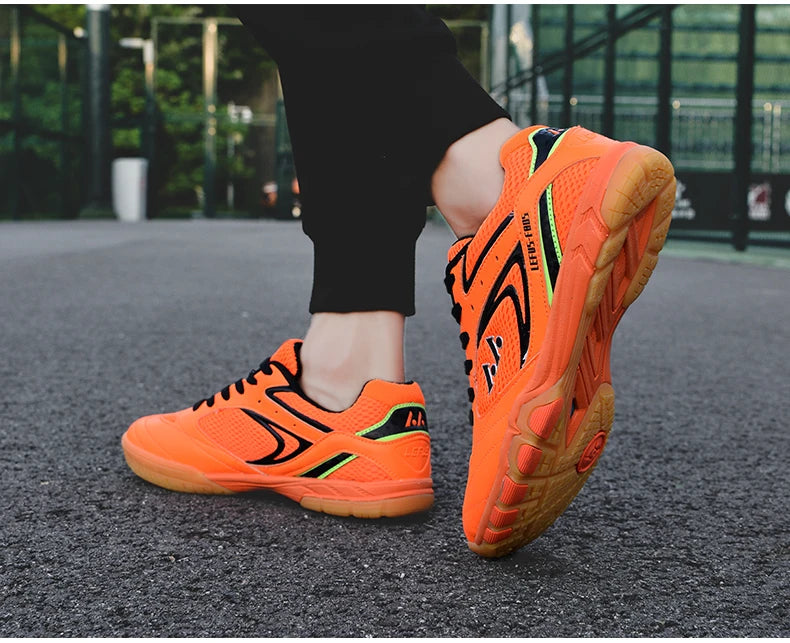 Men Table Tennis Shoes High Quality Indoor Sneakers Casual Training Golf Shoes Big Size Wear Brand Resistant Volleyball Shoes