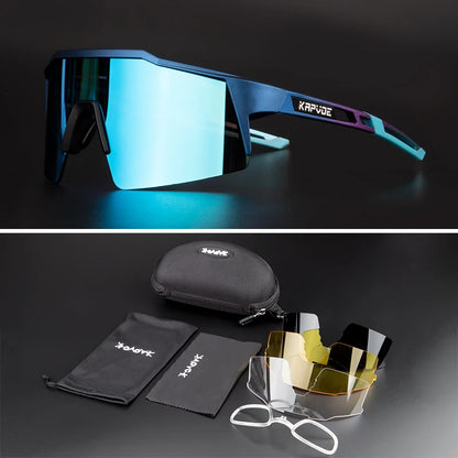 Polarized Cycling Sunglasses Outdoor Bicycle Glasses Men MTB Cycling Glasses Women Road Bike Glasses UV400 Bicycle Sunglasses