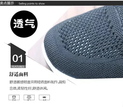 Men's Casual Running Shoes 2025 with Outdoor Anti-Slip Design Gray Flat Sports Shoes Black Fashionable Low-Priced Men's Shoes