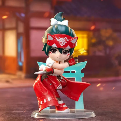 POP MART Overwatch Play of The Game Series Original Blind Box Surprise Mystery Box Cute Anime Action Figure Ornaments Figurines