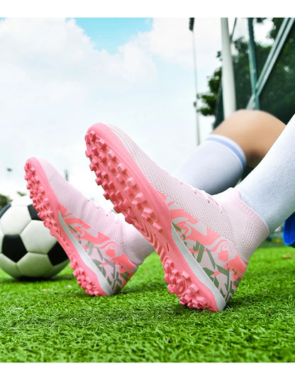 Chaussures de football professionnelles pour hommes, crampons de football FG/TF, baskets d'entraînement de football, chaussures de sport d'extérieur pour hommes