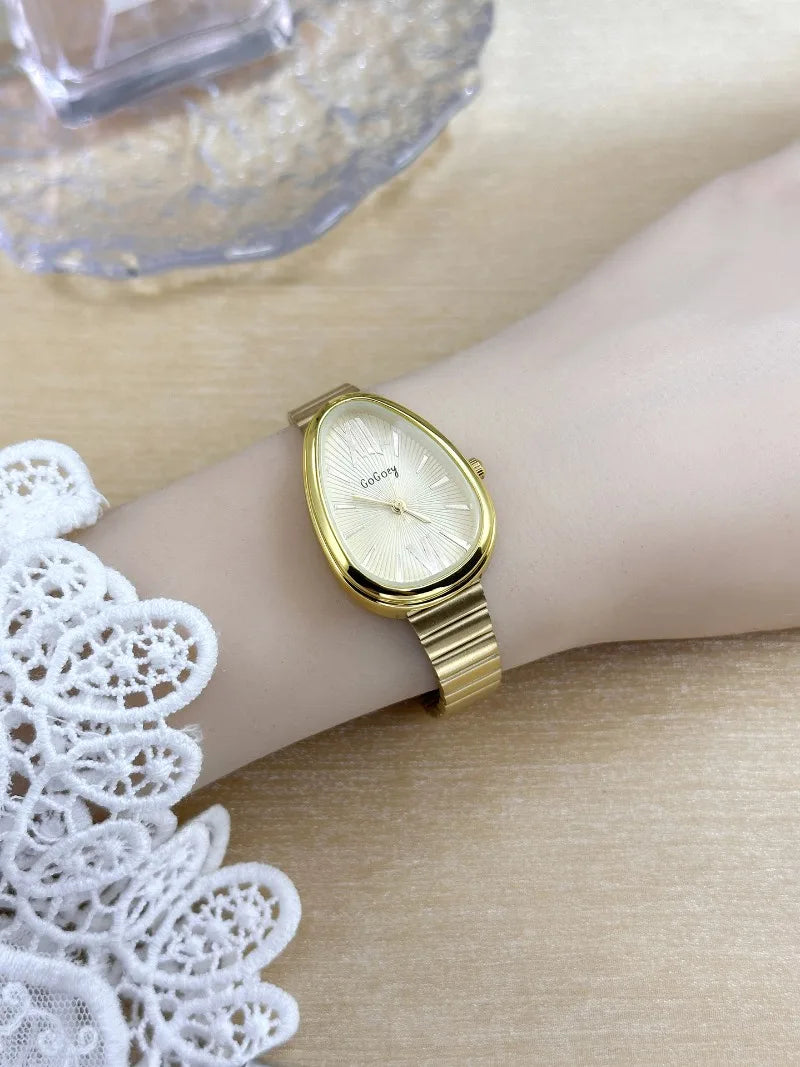 New Ladies Watches gift Snake Head Watch for Women Luxury Fashion Steel Strap Quartz Wristwatches Dropshipping Clock