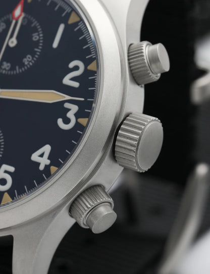 Militado ML1868 Watch VK61 Quartz Movement 100m Waterproof Watches Men Stainless Steel Chronograph Sapphire Crystal Wristwatch