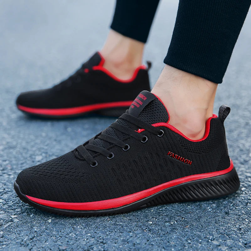 Men's Running Sneakers, Women's Lightweight Sport Shoes, Classic Mesh Breathable Casual Shoes, Male Fashion Moccasins Sneakers
