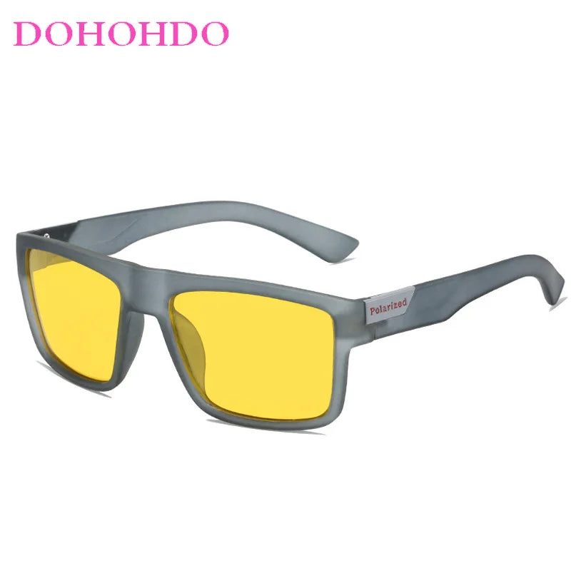 2022 Luxury Polarized Sunglasses Men Women Fashion Square Male Sun Glasses Vintage Driving Fishing Eyeglasses Sport Shades UV400