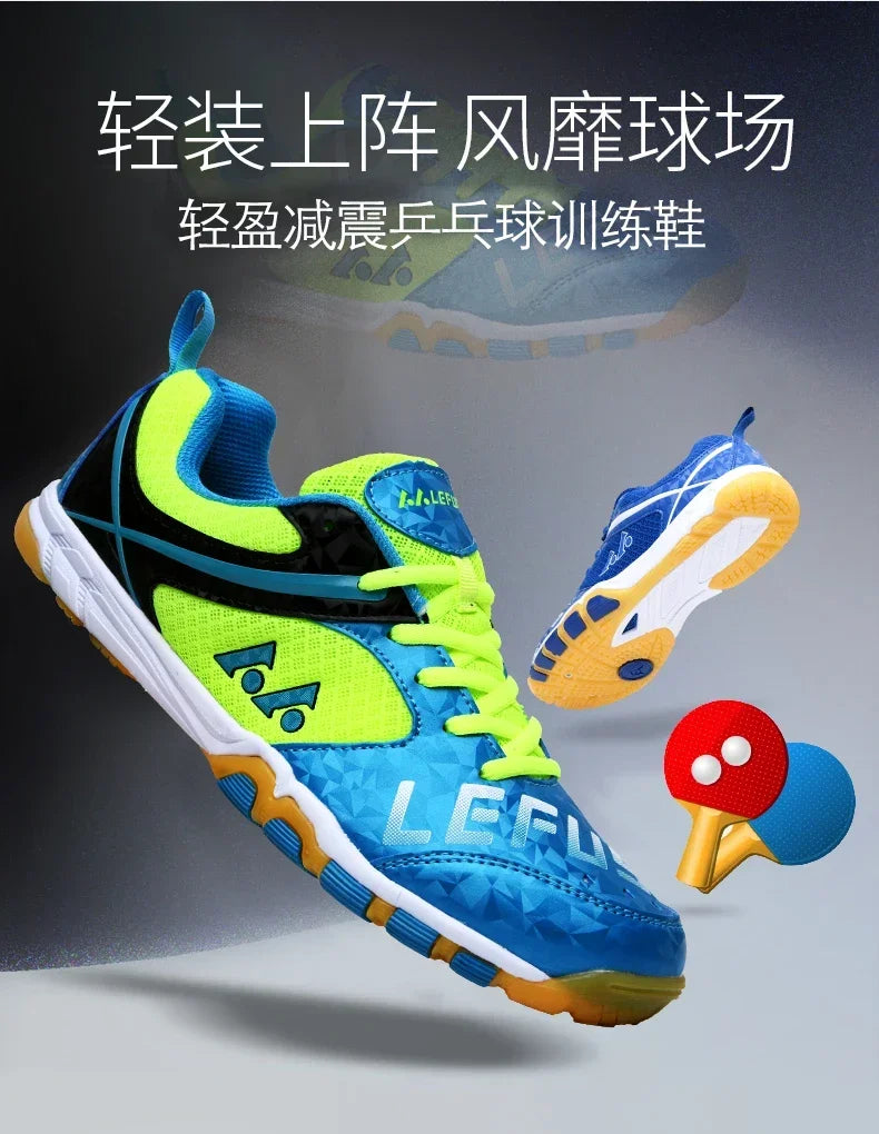 Men's Professional Table Tennis Shoes Couple Badminton Shoes Competition Tennis Training Sneakers Men's Sports Shoes Zapatillas