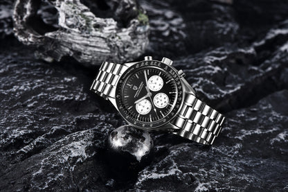 PAGANI DESIGN 2026 New Mens Watches Panda Moon Watch Luxury Quartz Watch For Men Automatic Date Sport Chronograph Wristwatch Men