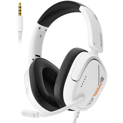 NUBWO HG04L Gaming Headset for PS5/PS4, Xbox Series X|S/Xbox One, Switch Clear Unidirectional Mic 3.5mm Jack Headphone for Gaming