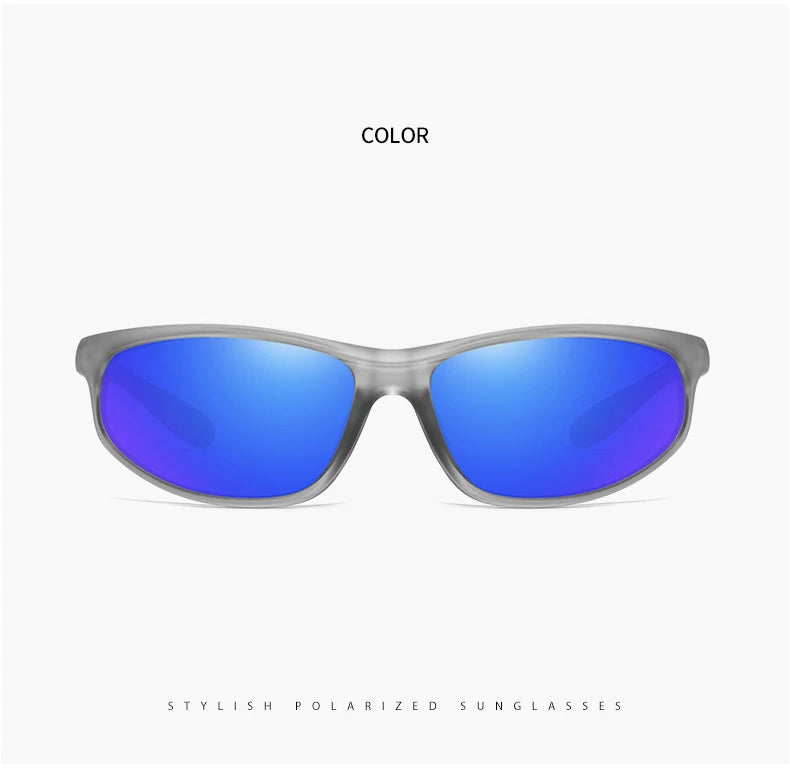 VCKA Ochelari de soare polarizați pentru bărbați, pentru miopie, de sport, cu prescripție medicală, pentru activități în aer liber, cu rame mici, ochelari pentru femei, optică, ochelari personalizați -0,5 până la -6,0