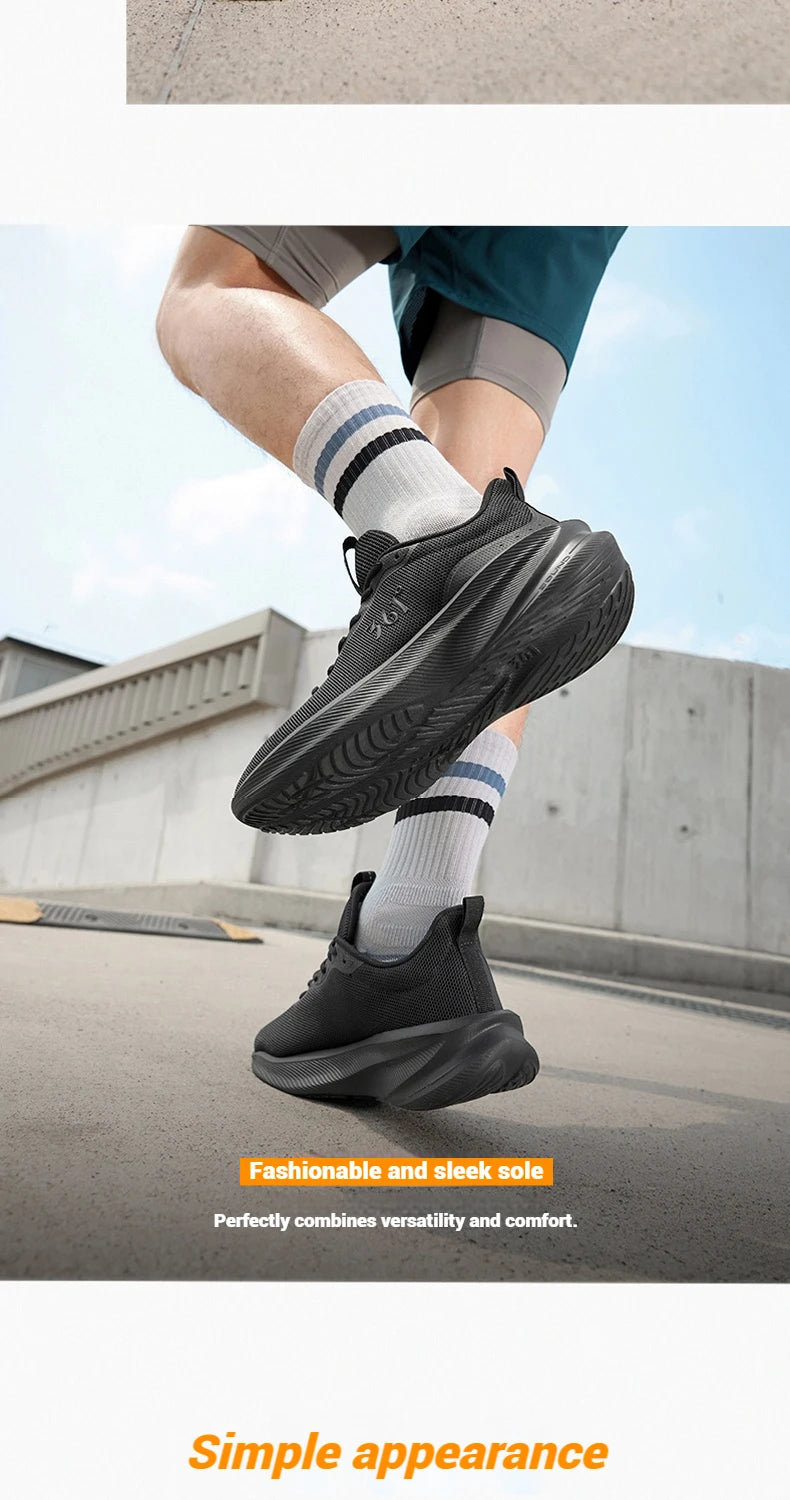 361 Degrees Fengye 5.0 Running Shoes Lightweight Wear Resistant Shock Absorbent Breathable Soft Soled Male Sneakers 672542210F