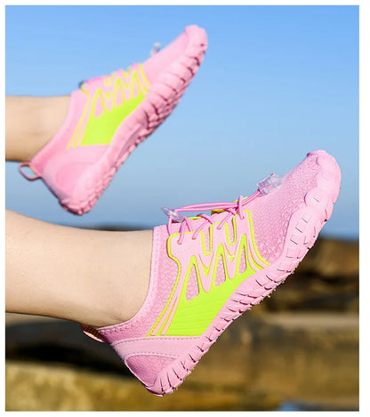 Unisex Wading Shoes Quick-Dry Aqua Shoes Drainage Water Shoes Beach Sports Swim Sandals Yoga Barefoot Diving Surfing Sneakers