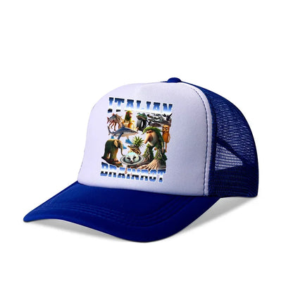 Italian Brainrot Baseball Caps Funny Anime Printed Tung Tungtung Sahur Sunny Hats Summer Adjustable Famliy Headdress Cap Gifts
