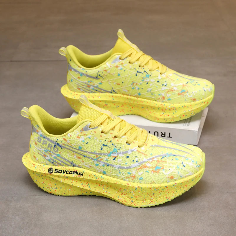 Zapatillas de running para hombre Marathon, transpirables, ligeras y cómodas, calzado casual deportivo de corte bajo resistente al desgaste para hombre