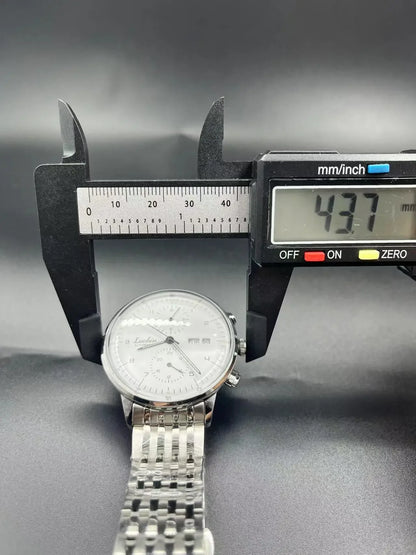 Luxuriöse Automatikuhr für Herren, mechanisch, selbstaufziehend, Business-Armbanduhr aus Edelstahl mit Leuchtanzeige, Relojes Para Hombre 2020