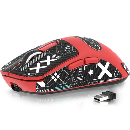 ATTACK SHARK X3 trådløs gamingmus PixArt PAW3395 49g SUPERLIGHT, BT/2.4G trådløs/kablet, 6 justerbare DPI op til 26000