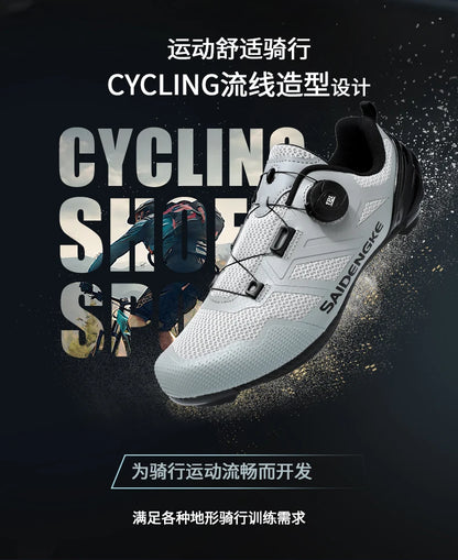 Unisex New Cycling Shoes Professional Lightweight Luxury Original Road Rubber MTB Racing Bicycle Fashion Bike Street Sports