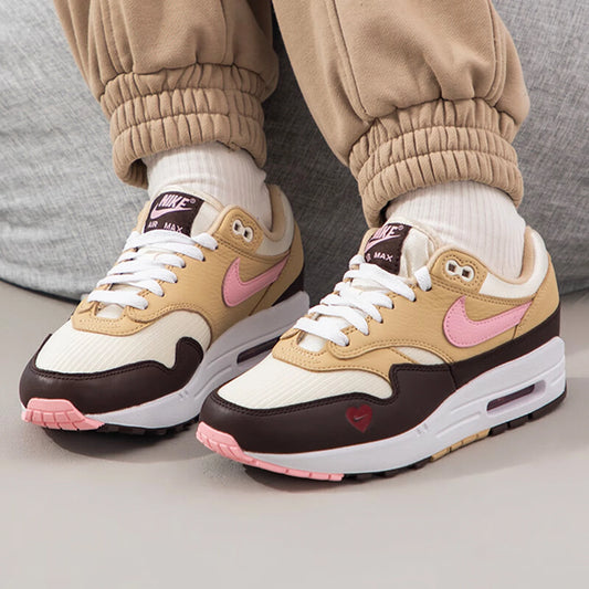 Nike Official Authentic Air Max 1 87 Women's Minimalist Sporty Casual Sneakers FZ4346-200