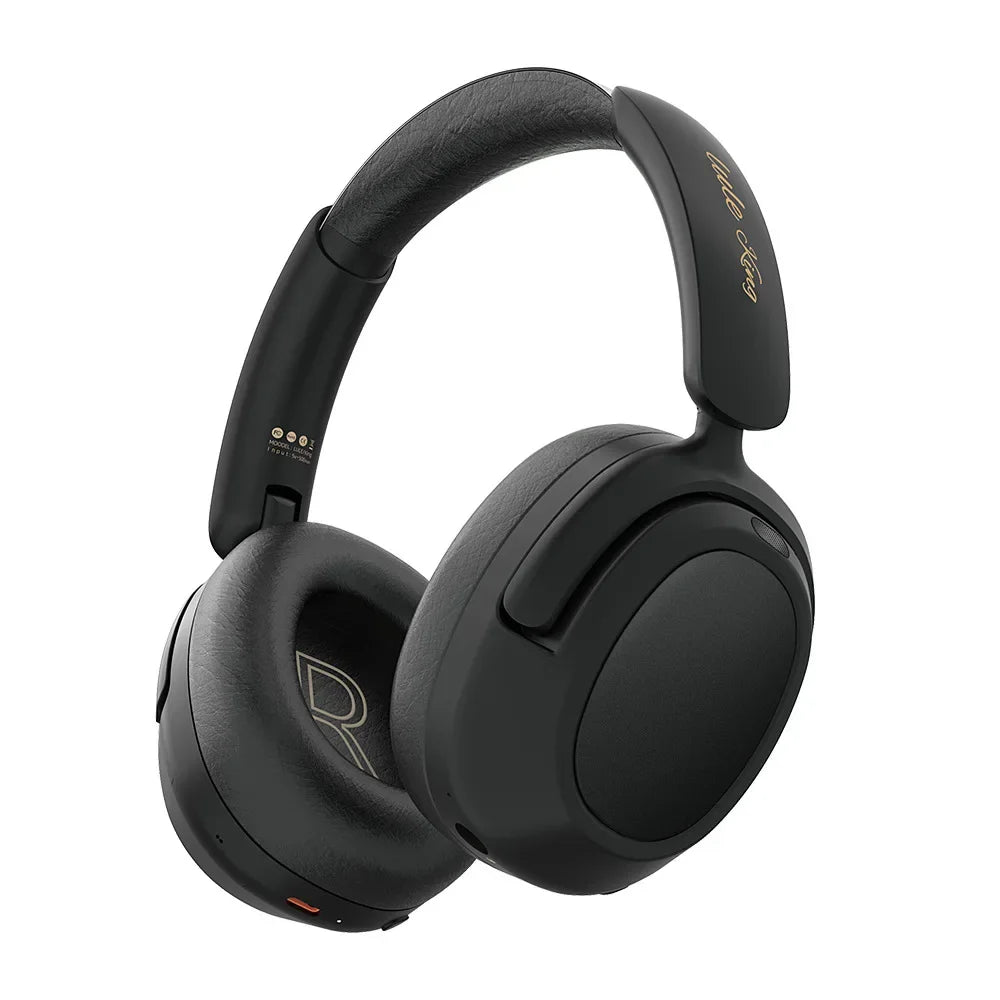 Casque de jeu, écouteurs Bluetooth avec ANC 45 dB, dongle USB à faible latence, Bluetooth 5.3, batterie 120 h, micro amovible, HiFi