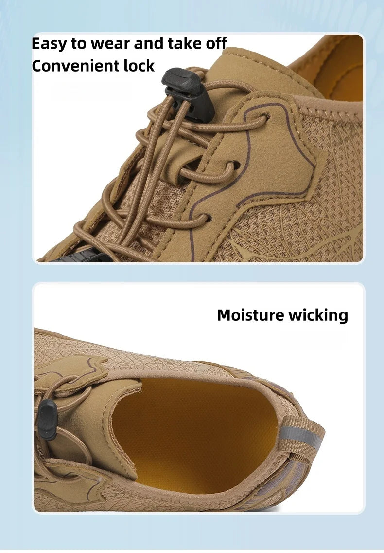 Sapatos Barefoot para Homem e Mulher, Calçado de Praia Outdoor de Secagem Rápida e Antiderrapante, Sapatos para Desportos Aquáticos e Fitness Indoor, Calçado Desportivo