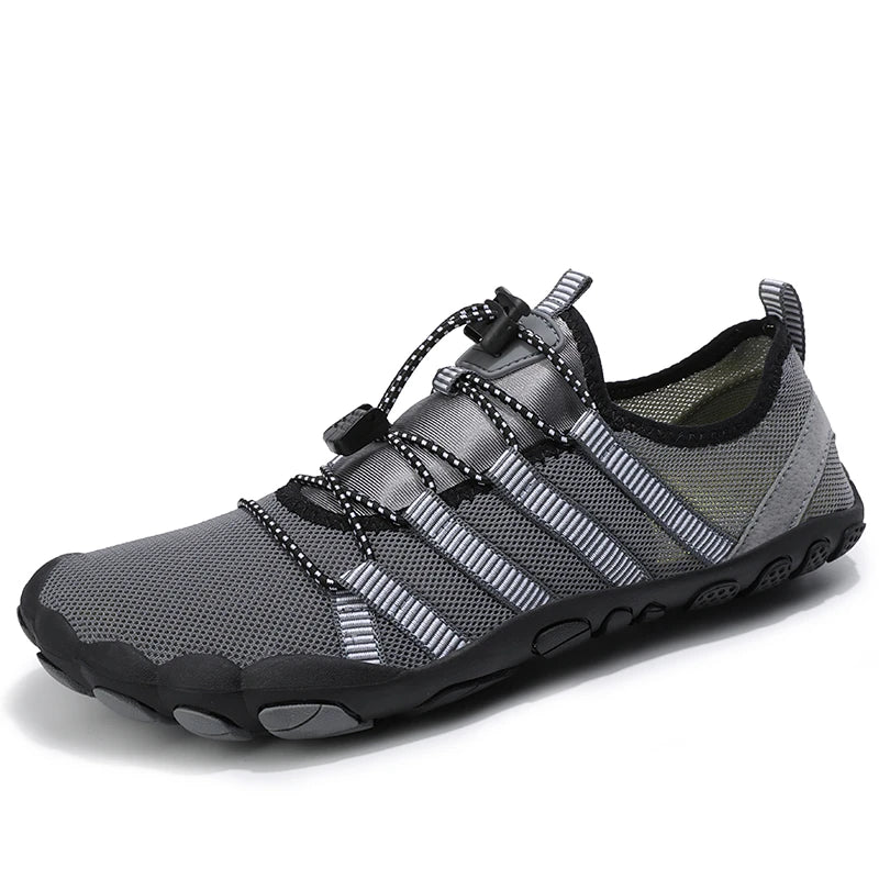 Green Water Shoes For Men Aqua Upstream Shoes New Breathable Mesh Beach Sandals Summer Sport Shoes Women Swimming Shoes Slippers